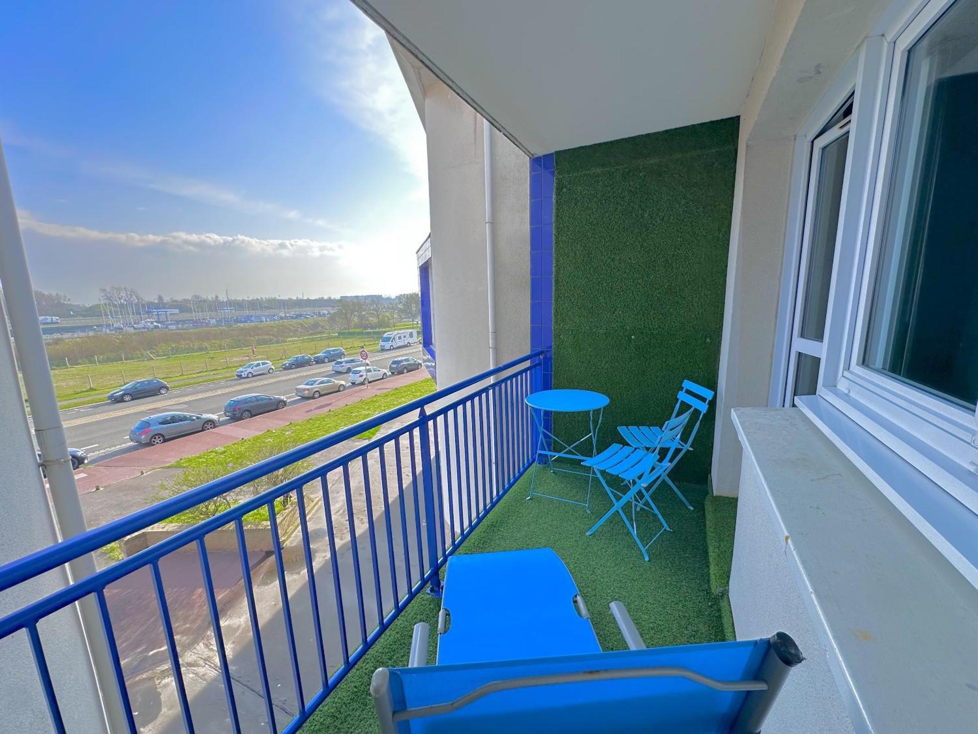 Appartement Luxe Vue Sur Mer Calais Plage Zewnętrze zdjęcie